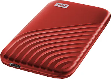 Western Digital Western Digital My Passport 1000 GB Rojo Western Digital Western Digital My Passport 1000 GB Rojo