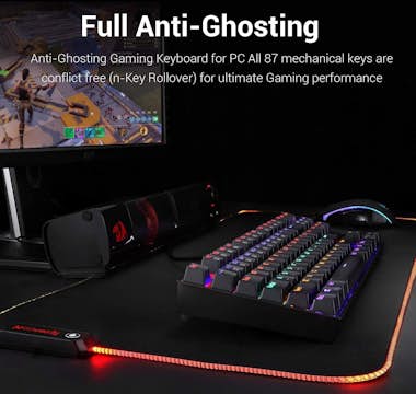 REDRAGON Redragon K552 KUMARA Teclado Mecanico Gaming TKL S REDRAGON Redragon K552 KUMARA Teclado Mecanico Gaming TKL S