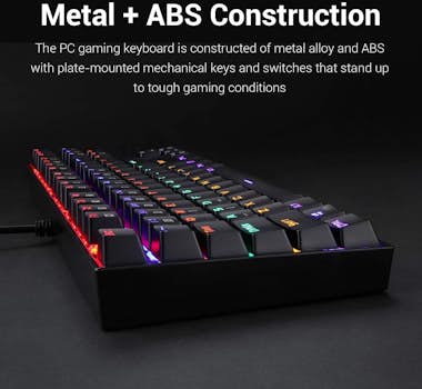 REDRAGON Redragon K552 KUMARA Teclado Mecanico Gaming TKL S REDRAGON Redragon K552 KUMARA Teclado Mecanico Gaming TKL S