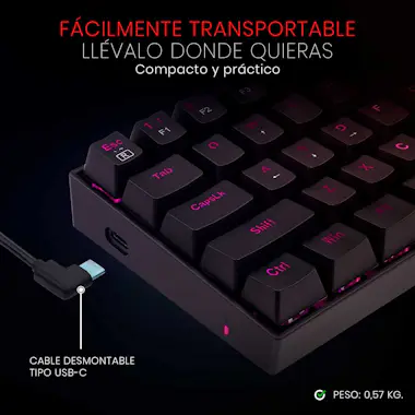 REDRAGON Redragon K630 DRAGONBORN Teclado Mecanico Gaming 6 REDRAGON Redragon K630 DRAGONBORN Teclado Mecanico Gaming 6