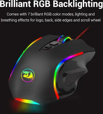 REDRAGON Redragon M607 GRIFFIN RGB Raton Gaming 600-7200 DP REDRAGON Redragon M607 GRIFFIN RGB Raton Gaming 600-7200 DP