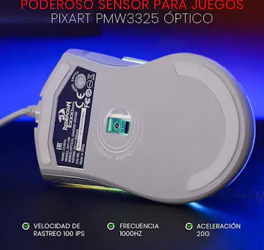 REDRAGON Redragon M711 COBRA WHITE RGB Raton Gaming 100-100 REDRAGON Redragon M711 COBRA WHITE RGB Raton Gaming 100-100