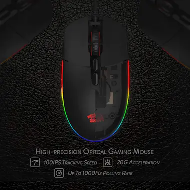 REDRAGON Redragon M719 INVADER RGB Raton Gaming 100-10000 D REDRAGON Redragon M719 INVADER RGB Raton Gaming 100-10000 D