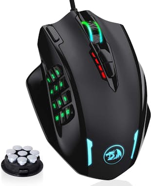 REDRAGON Redragon M908 IMPACT RGB Raton Gaming MOBA 18 BOTO REDRAGON Redragon M908 IMPACT RGB Raton Gaming MOBA 18 BOTO