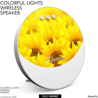 OEM Altavoz Bluetooth colorido F6 Four Seasons (verano OEM Altavoz Bluetooth colorido F6 Four Seasons (verano