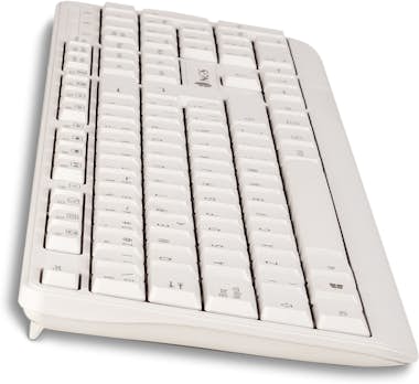 NGS NGS Spike, QWERTY, PT teclado USB Portugués Blanco