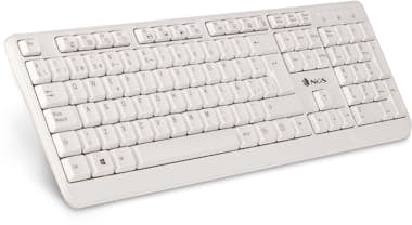 NGS NGS Spike, QWERTY, PT teclado USB Portugués Blanco