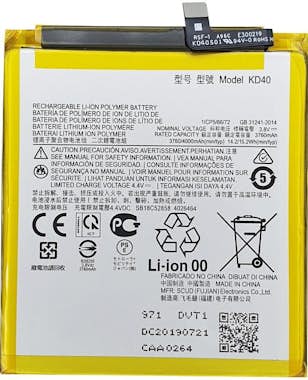 Movitek Bateria Motorola Moto G8 Plus (XT2019) | KD40 (400 Movitek Bateria Motorola Moto G8 Plus (XT2019) | KD40 (400