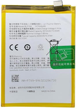 Movitek Bateria Oppo A9 2020 | BLP709 (4020mAh) / Capacida Movitek Bateria Oppo A9 2020 | BLP709 (4020mAh) / Capacida