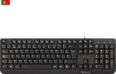 NGS NGS FunkyV3, QWERTY, PT teclado USB Portugués Negr NGS NGS FunkyV3, QWERTY, PT teclado USB Portugués Negr