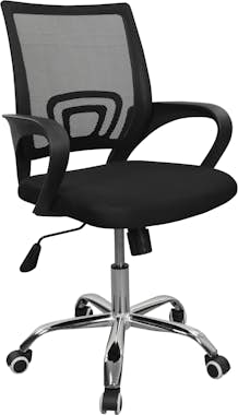 smartek Silla Oficina Escritorio Basic Negro Transpirable smartek Silla Oficina Escritorio Basic Negro Transpirable