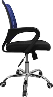 smartek Silla Oficina Escritorio Basic Azul Transpirable R smartek Silla Oficina Escritorio Basic Azul Transpirable R