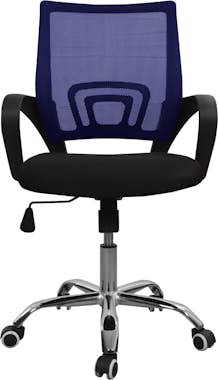 smartek Silla Oficina Escritorio Basic Azul Transpirable R smartek Silla Oficina Escritorio Basic Azul Transpirable R