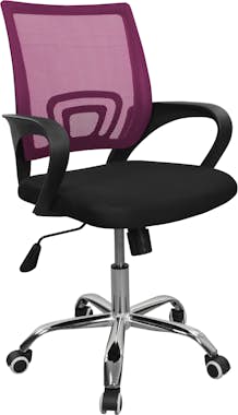 smartek Silla Oficina Escritorio Basic Rosa Transpirable R smartek Silla Oficina Escritorio Basic Rosa Transpirable R