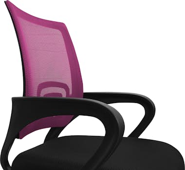 smartek Silla Oficina Escritorio Basic Rosa Transpirable R smartek Silla Oficina Escritorio Basic Rosa Transpirable R