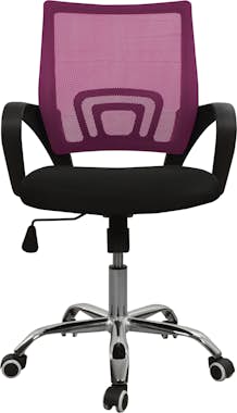 smartek Silla Oficina Escritorio Basic Rosa Transpirable R smartek Silla Oficina Escritorio Basic Rosa Transpirable R