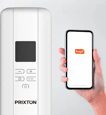 Prixton Calefactor Eléctrico De Bajo Consumo Warmi Slim Wi Prixton Calefactor Eléctrico De Bajo Consumo Warmi Slim Wi