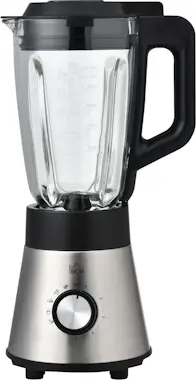 HOMCOM Batidora de Vaso 1000W Jarra de Cristal de 1.5L co HOMCOM Batidora de Vaso 1000W Jarra de Cristal de 1.5L co