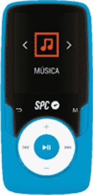 SPC MP4 PURE SOUND EXTREME 8GB AZUL SPC MP4 PURE SOUND EXTREME 8GB AZUL