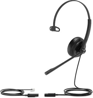 Yealink AURICULAR MONOAURAL YEALINK YHS34 LITE MONO DE BAN Yealink AURICULAR MONOAURAL YEALINK YHS34 LITE MONO DE BAN