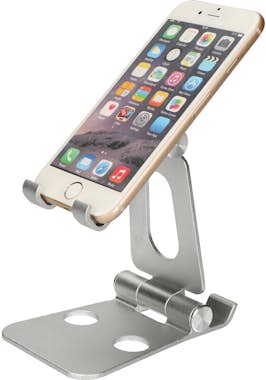 Ksix Ksix SOPORTE SOBREMESA SWIVEL GIRATORIO PLATEADO Ksix Ksix SOPORTE SOBREMESA SWIVEL GIRATORIO PLATEADO