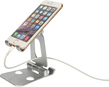 Ksix Ksix SOPORTE SOBREMESA SWIVEL GIRATORIO PLATEADO Ksix Ksix SOPORTE SOBREMESA SWIVEL GIRATORIO PLATEADO