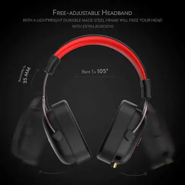 REDRAGON Redragon Zeus 2 Black Auriculares Gaming REDRAGON Redragon Zeus 2 Black Auriculares Gaming