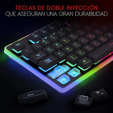 REDRAGON Redragon K509 DYAUS RGB Teclado Gaming REDRAGON Redragon K509 DYAUS RGB Teclado Gaming