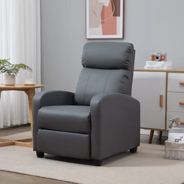 HOMCOM Sillón de Masaje Relax Reclinable con Mando a Dist HOMCOM Sillón de Masaje Relax Reclinable con Mando a Dist