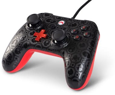 PowerA PowerA Mario Shadow Negro, Rojo USB Gamepad Analóg PowerA PowerA Mario Shadow Negro, Rojo USB Gamepad Analóg