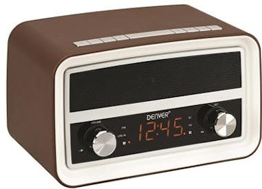 Denver Denver CRB-619 Reloj Digital Negro, Marrón Denver Denver CRB-619 Reloj Digital Negro, Marrón