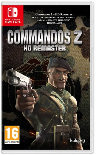 koch media commandos 2 - hd remaster remasterizada italiano nintendo switch
