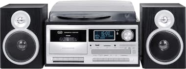 Trevi Trevi TT 1072 Tocadiscos de tracción directa Negro Trevi Trevi TT 1072 Tocadiscos de tracción directa Negro