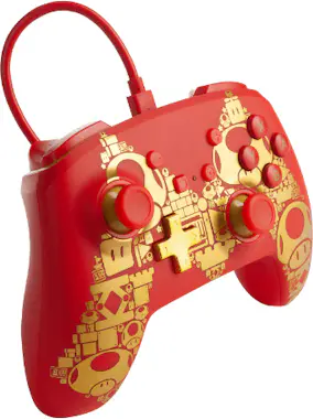 PowerA PowerA Enhanced Wired Oro, Rojo, Amarillo USB Game PowerA PowerA Enhanced Wired Oro, Rojo, Amarillo USB Game