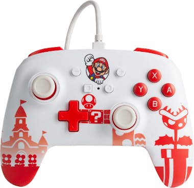 PowerA PowerA Mario Red Rojo, Blanco USB Gamepad Nintendo PowerA PowerA Mario Red Rojo, Blanco USB Gamepad Nintendo