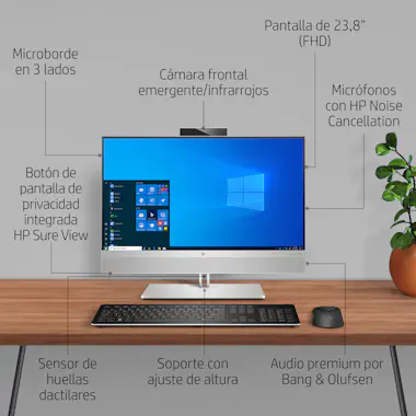 HP HP EliteOne 800 G6 60,5 cm (23.8"") 1920 x 1080 Pi HP HP EliteOne 800 G6 60,5 cm (23.8"") 1920 x 1080 Pi