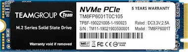 Team Group Team Group MP33 M.2 1000 GB PCI Express 3.0 3D NAN Team Group Team Group MP33 M.2 1000 GB PCI Express 3.0 3D NAN