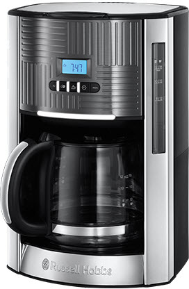 russell hobbs geo steel cafetera de filtro