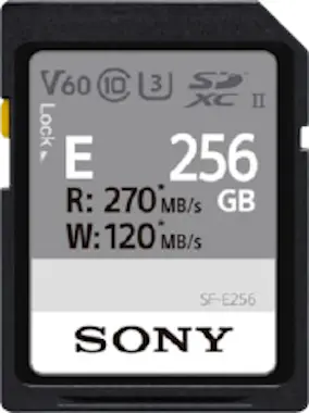 Sony Sony SF-E256 memoria flash 256 GB SDXC UHS-II Clas Sony Sony SF-E256 memoria flash 256 GB SDXC UHS-II Clas
