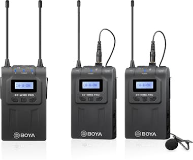 Boya BOYA BY-WM8 Pro-K2 Negro Micrófono para conferenci Boya BOYA BY-WM8 Pro-K2 Negro Micrófono para conferenci