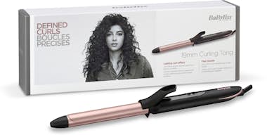 Babyliss BaByliss 19 mm Curling Tong Rizador de pelo Calien Babyliss BaByliss 19 mm Curling Tong Rizador de pelo Calien