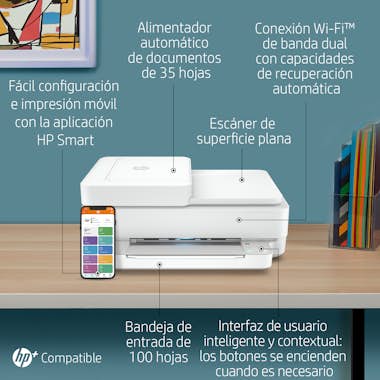 HP HP ENVY 6430e Inyección de tinta térmica 4800 x 12 HP HP ENVY 6430e Inyección de tinta térmica 4800 x 12