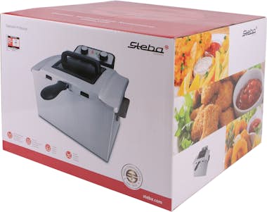 Steba Steba DF 300 Doble 5 L 3000 W Negro, Acero inoxida Steba Steba DF 300 Doble 5 L 3000 W Negro, Acero inoxida