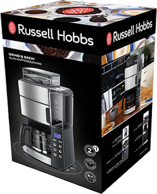 Russell Hobbs Russell Hobbs Grind and Brew Glass Carafe Totalmen Russell Hobbs Russell Hobbs Grind and Brew Glass Carafe Totalmen