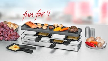 Rommelsbacher Rommelsbacher RC 800 parrilla de interior 4 person Rommelsbacher Rommelsbacher RC 800 parrilla de interior 4 person