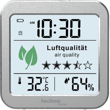 Technoline Technoline WL 1020 Plata AC/Batería Technoline Technoline WL 1020 Plata AC/Batería