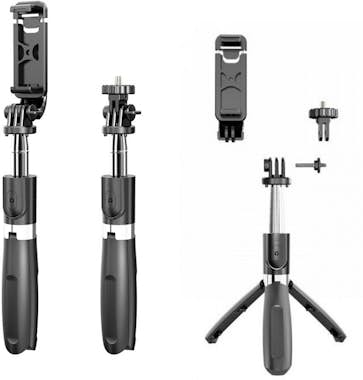 Ewent Ewent EW1080 palo para autofotos Universal Negro Ewent Ewent EW1080 palo para autofotos Universal Negro