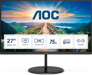 AOC AOC V4 Q27V4EA LED display 68,6 cm (27"") 2560 x 1 AOC AOC V4 Q27V4EA LED display 68,6 cm (27"") 2560 x 1