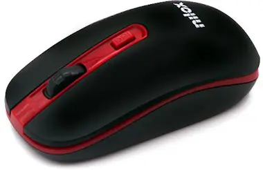 Nilox Nilox MOUSE WIRELESS BLACK/RED 1600 DPI Nilox Nilox MOUSE WIRELESS BLACK/RED 1600 DPI