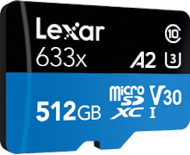 Lexar Lexar 633x 512 GB MicroSDXC UHS-I Clase 10
